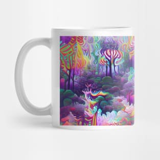 Psychedelic Forest Mug